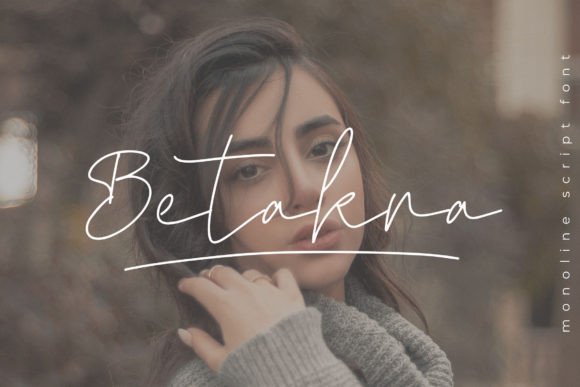 Betakra: A Script Font for Web Design