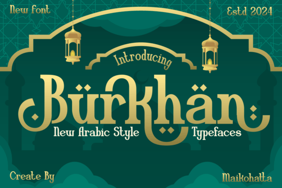 Branding with Burkhan: A Stylish Typeface