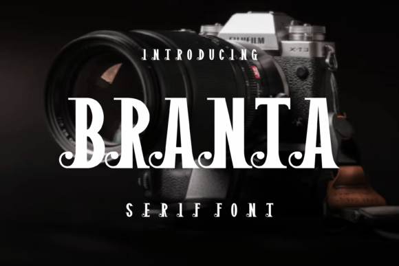 Branta: A Serif Font for Elegant Campaigns