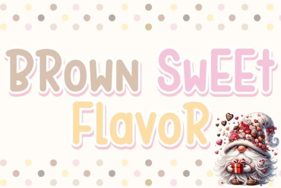 Brown Sweet Flavor Font Review