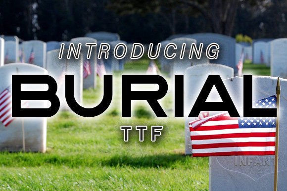 Burial Typeface: A Polished Choice for Real-World Branding