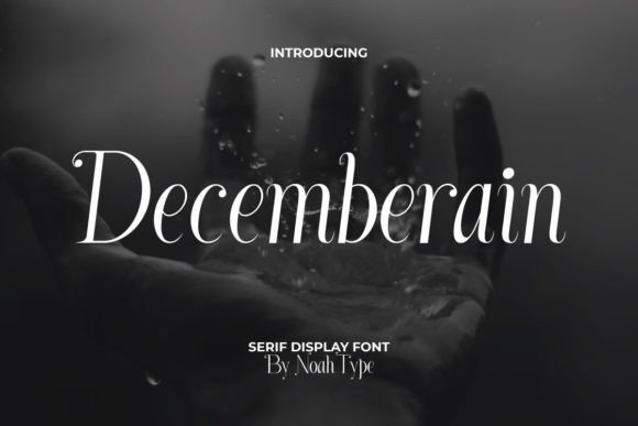 Decemberain Typeface: A Web Designer’s Elegant Display Font Discovery