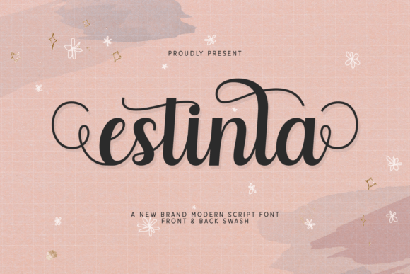 Estinla: A Stylish Script Font for Business