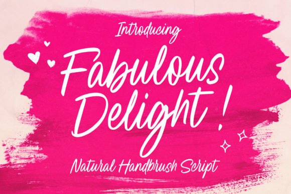 Fabulous Delight Font for Business