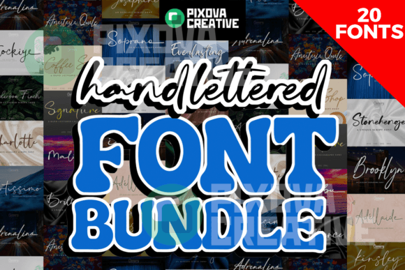 Hand-lettered Brush Fonts for Creative Projects