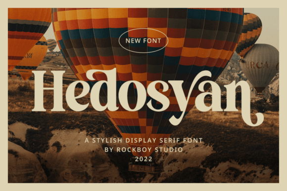 Hedosyan: A Serif Font for Web Design