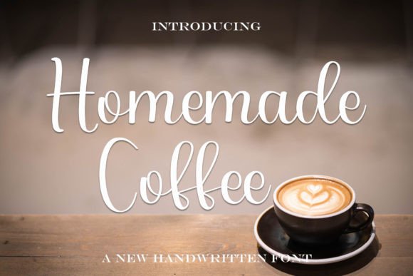 Homemade Coffee Font