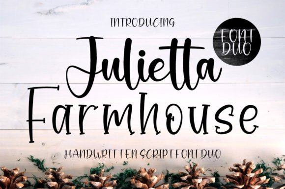 Julietta Farmhouse: A Font for Polished Branding