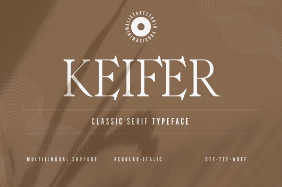 Keifer Font: Elegant Branding for Small Businesses