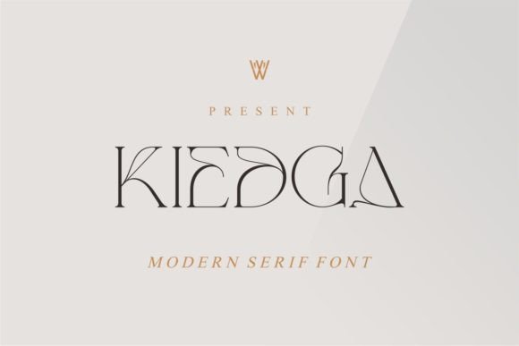 Kiedga Font: A Designer’s Journey Through Branding with a Creative Typeface