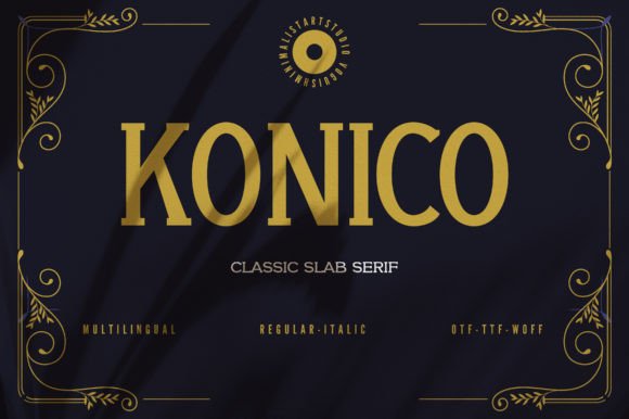 Konico: A Bold Font for Impactful Campaigns