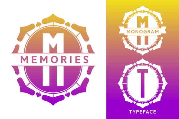 Memories Monogram: A Font for Timeless Design