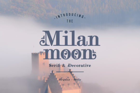 Milanmoon: Elegant Serif Font