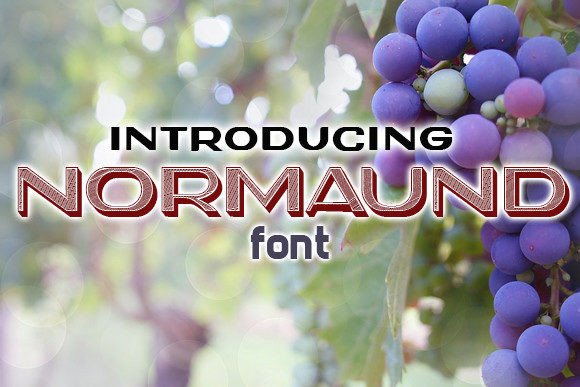 Normaund: A Bold 3D Font for Web Design