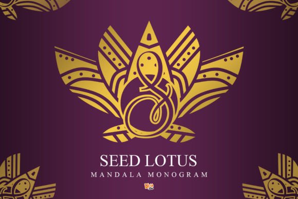 Seed Lotus Mandala Font