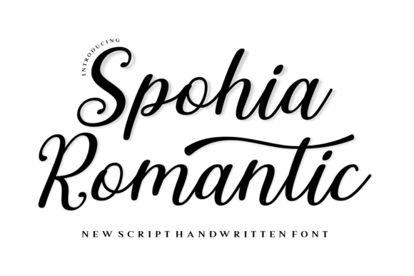 Spohia Romantic: A Romantic Typeface for Web Design