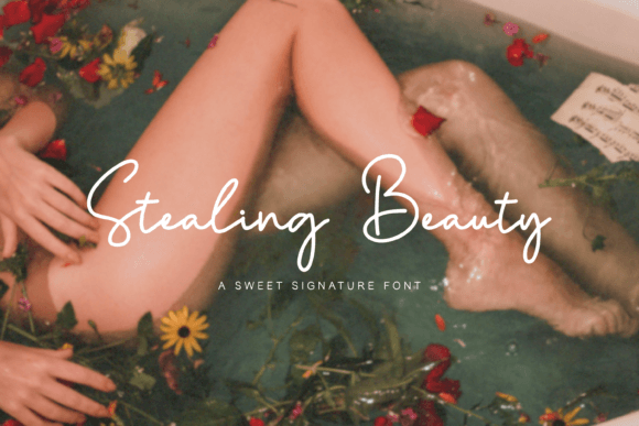 Stealing Beauty: A Delicate Script Font